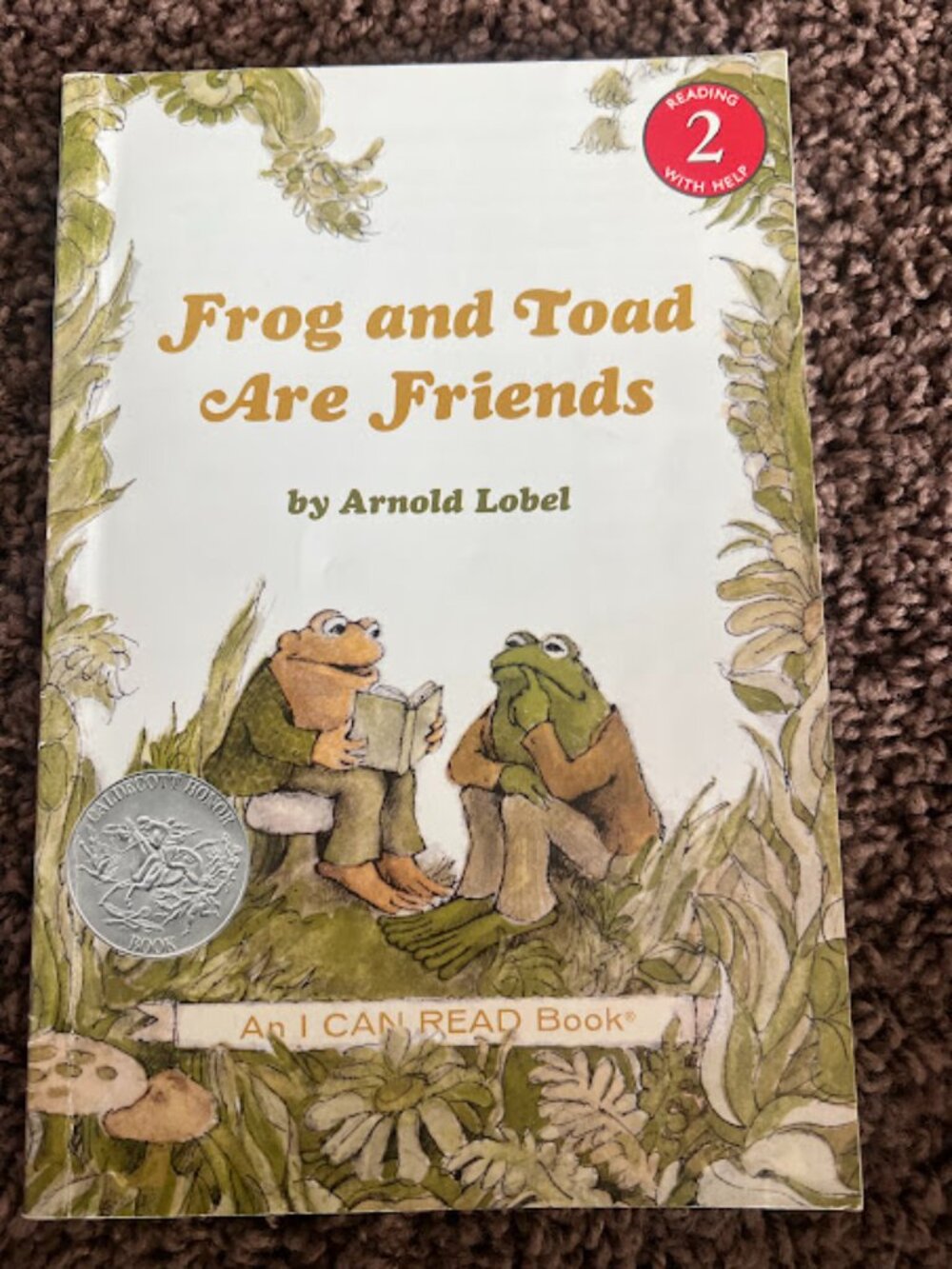 Frog and Toad Are Friends By Arnold Lobel (An I Can Read Book) CP 1970